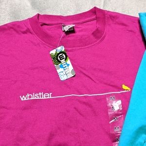 Set of two tee shirts, child size Medium And large from Whistler, BC